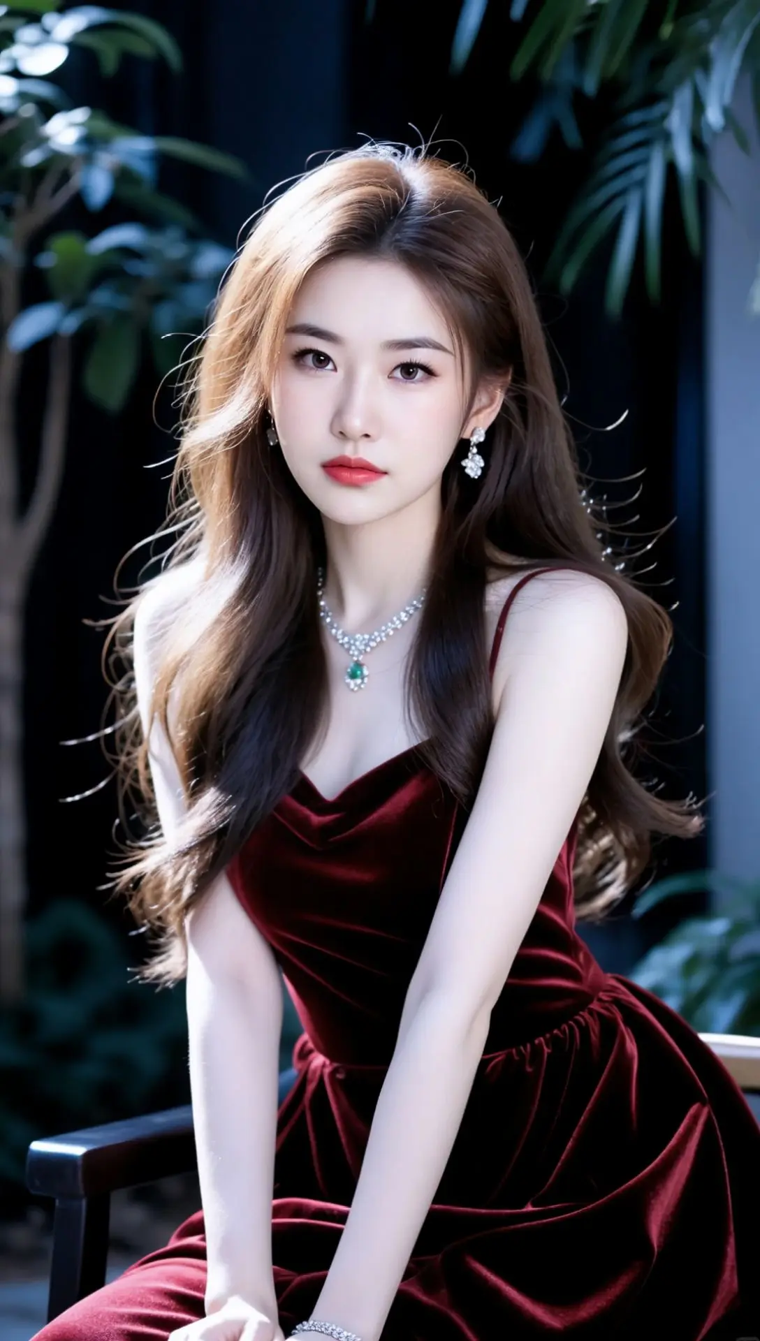 AI丝绒氛围感写真 ai创作