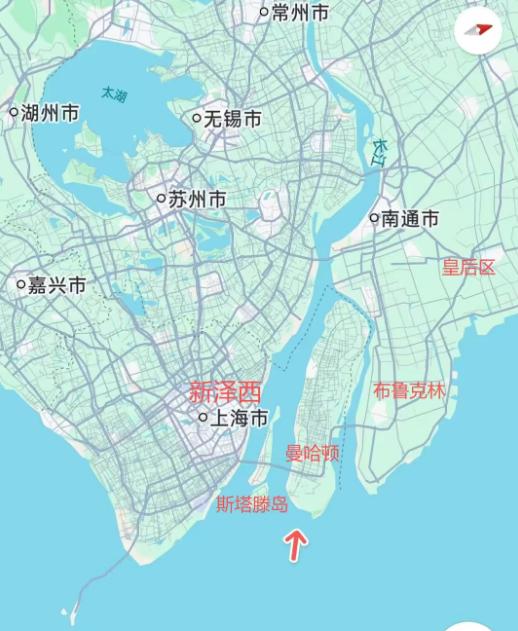 纽约在19世纪的美国与上海在21世纪的中国是完全相同的区位，但是纽约的曼哈顿岛却