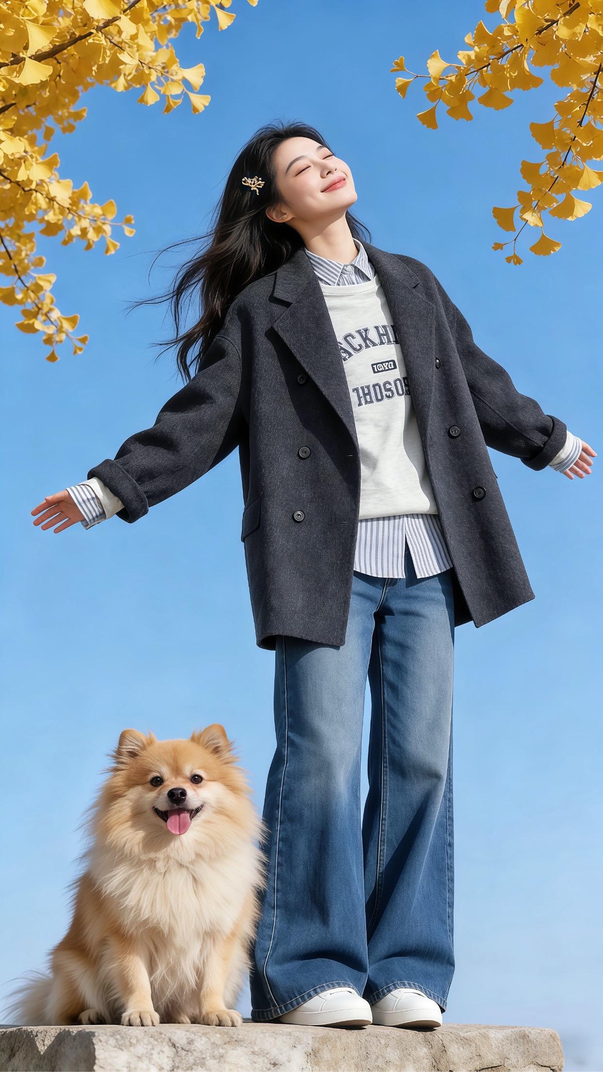 秋冬韩系氛围感穿搭 小个子一周不重样的通勤穿搭 冬季实穿型衣服分享 秋...