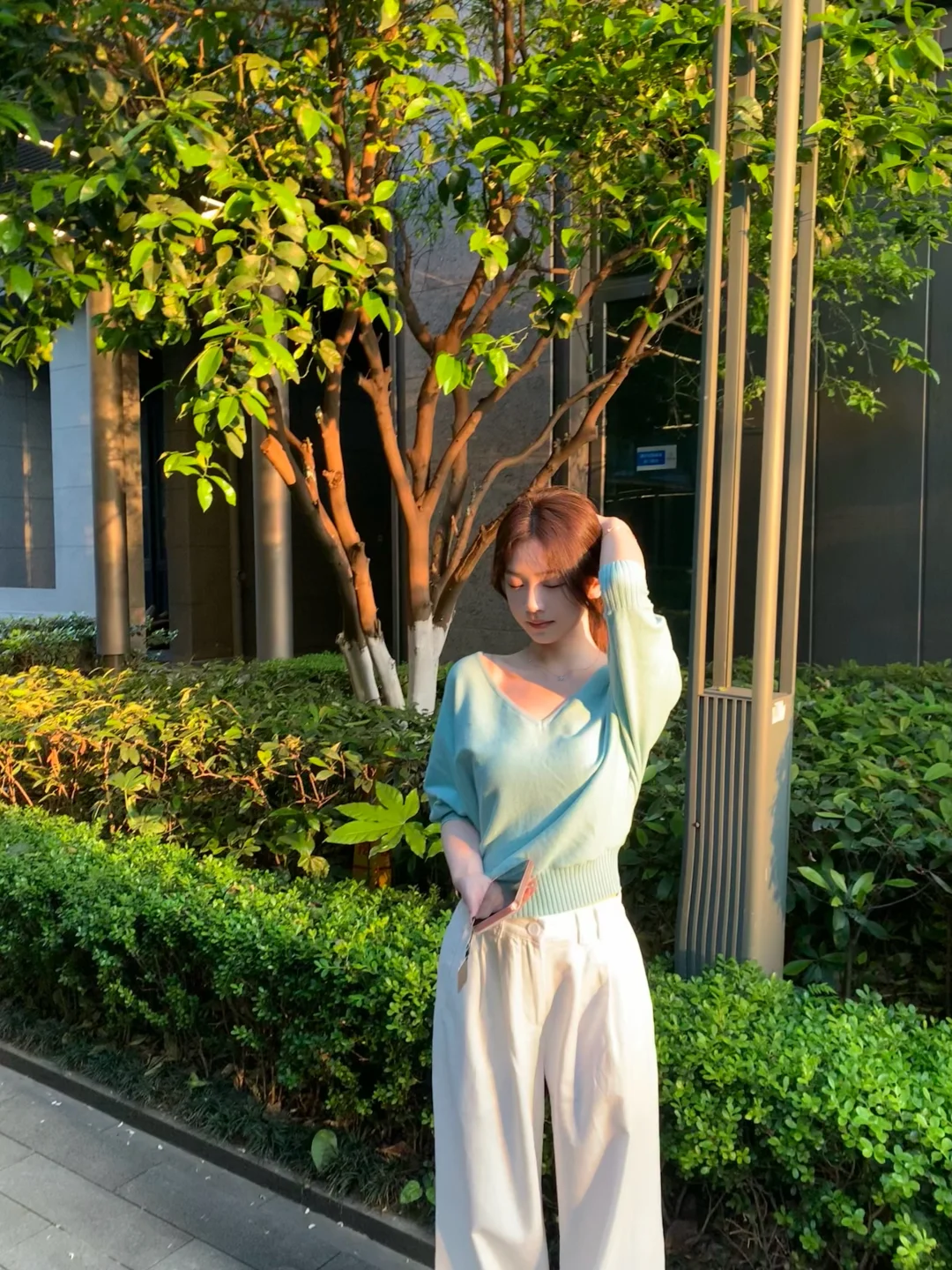 落日光