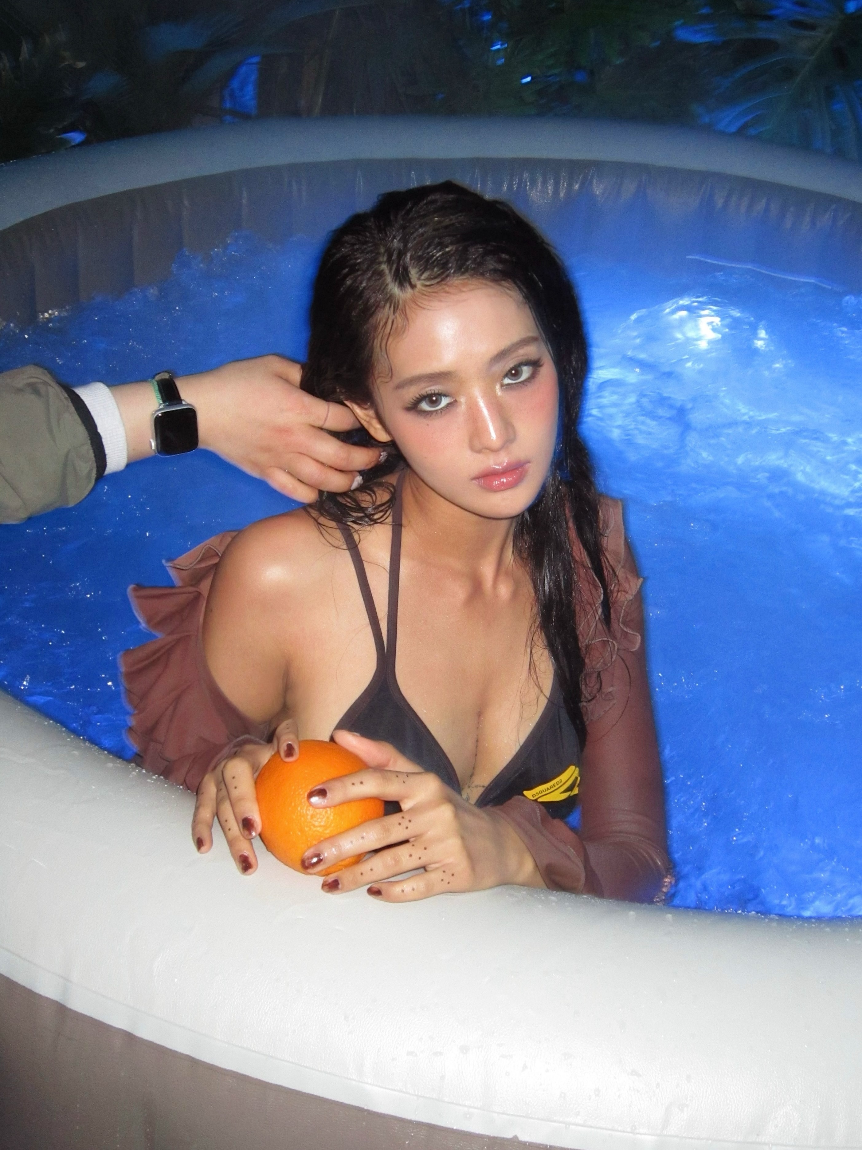 idle组合Minnie梦幻主唱🩷美食鉴赏家金咪260712 米妮ig更新（配