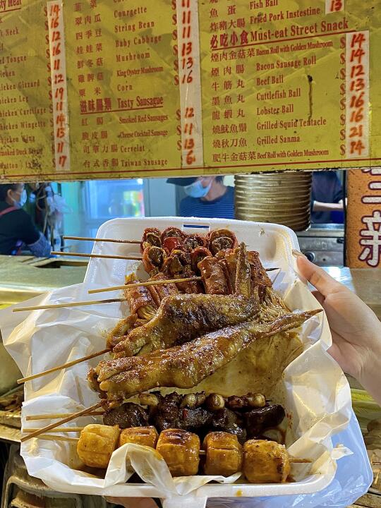 香港🇭🇰极品沙爹烧烤！！正到爆啊！！！🥹🥹