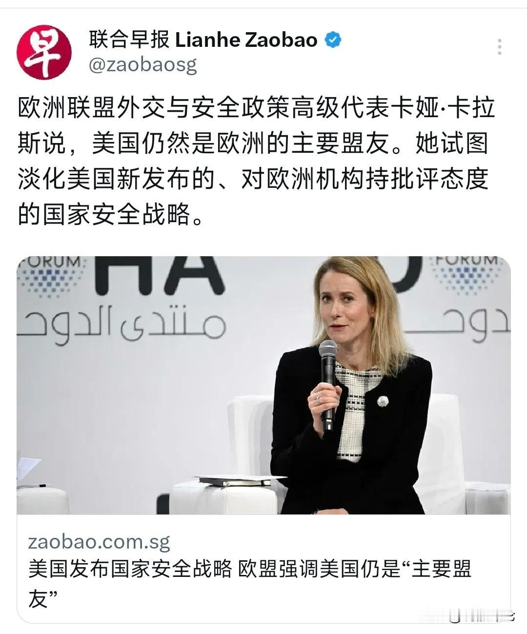 唯小人与女子难养也，远之则怨近之则不逊。欧洲现在夹在大国之间，就是典型这种状况。