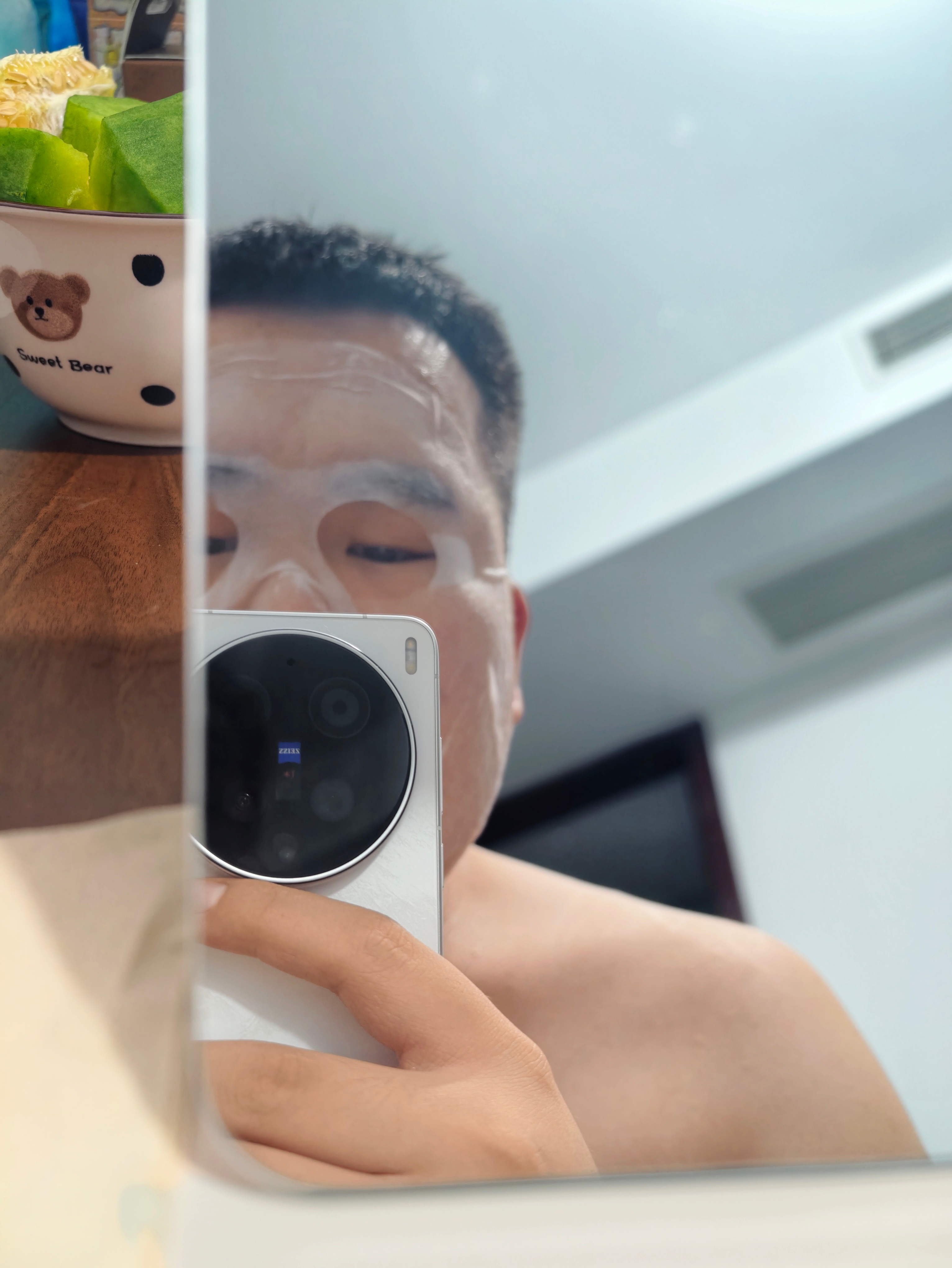 谨遵医嘱，敷上面膜修复了活了二十多年了头一回