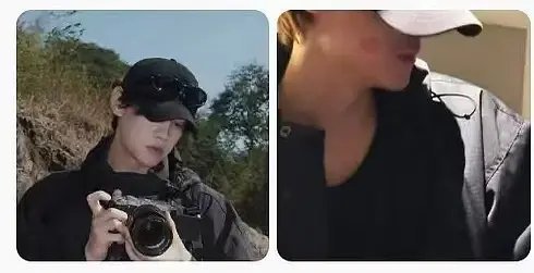 所以田栩宁25年10月重阳节“爬山营业”其实发的是25年1月份的旧图，而且是若若