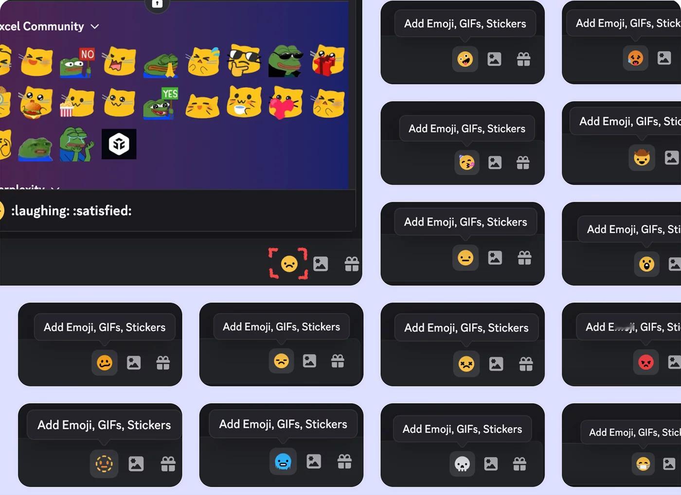 细节猎人带你解析： Discord 表情图标的可变反馈设计不知道你发现了没？在 