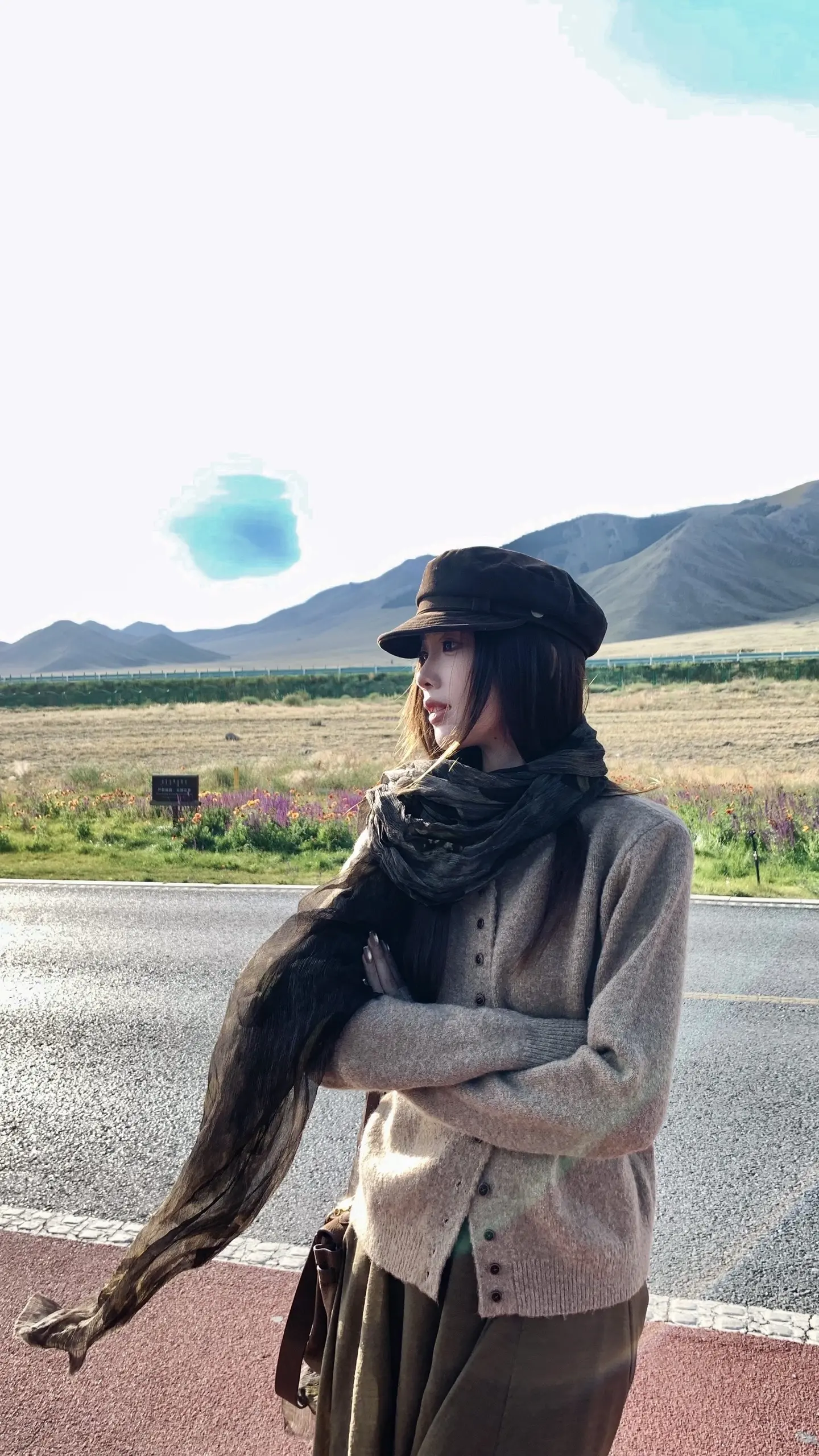 我跋山涉水 生命随我流动。