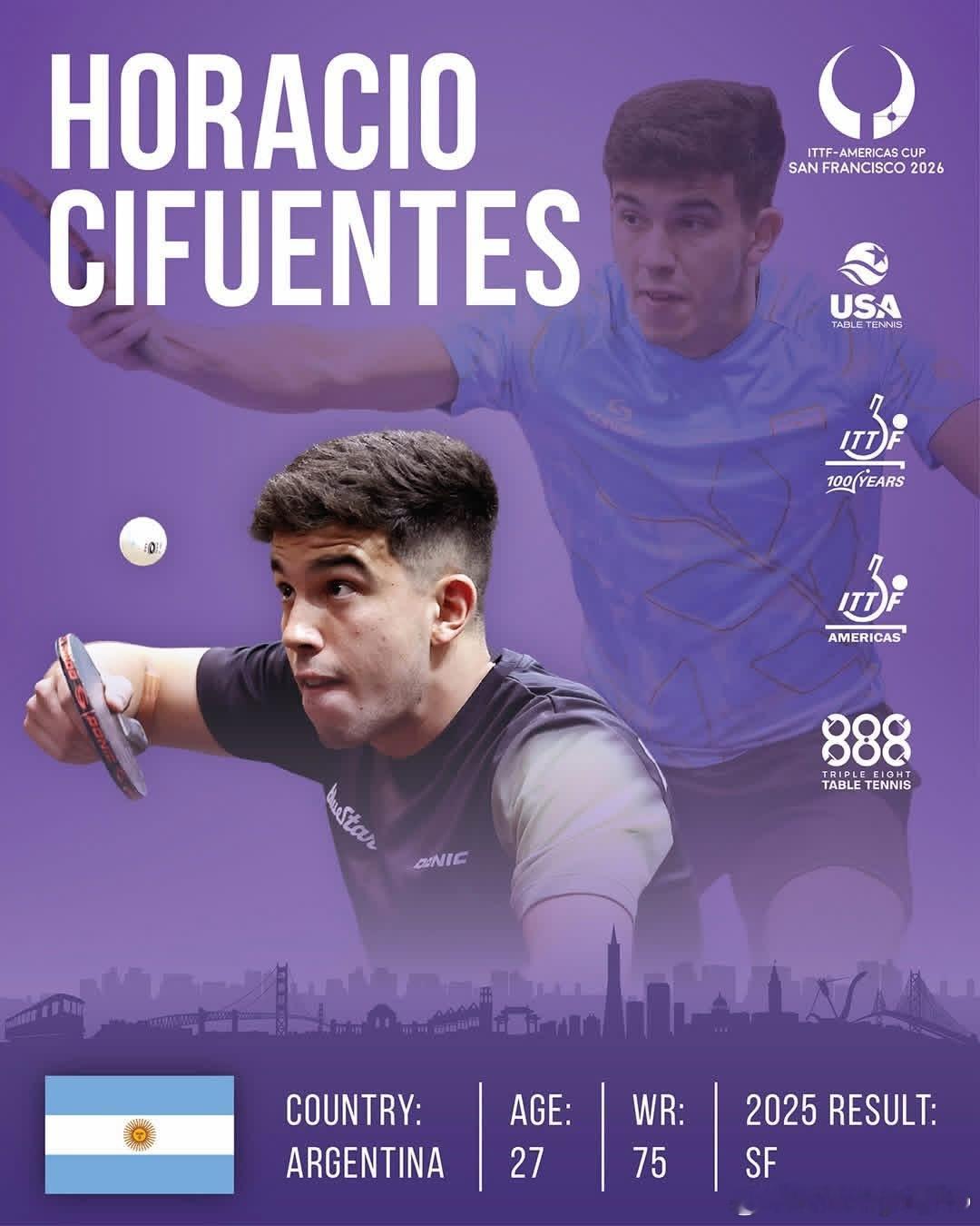 国际乒联美洲杯2026 今日开幕男单top12种子 