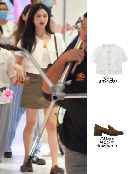 张婧仪路透图还是美得太权威了
