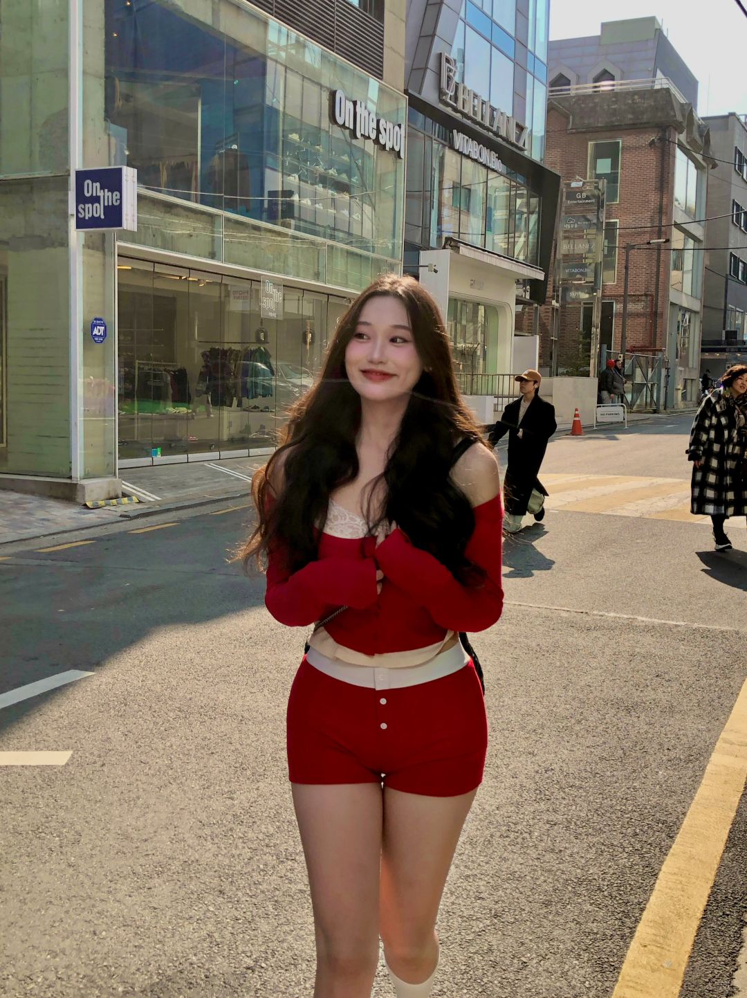 不怕冷的中国女人