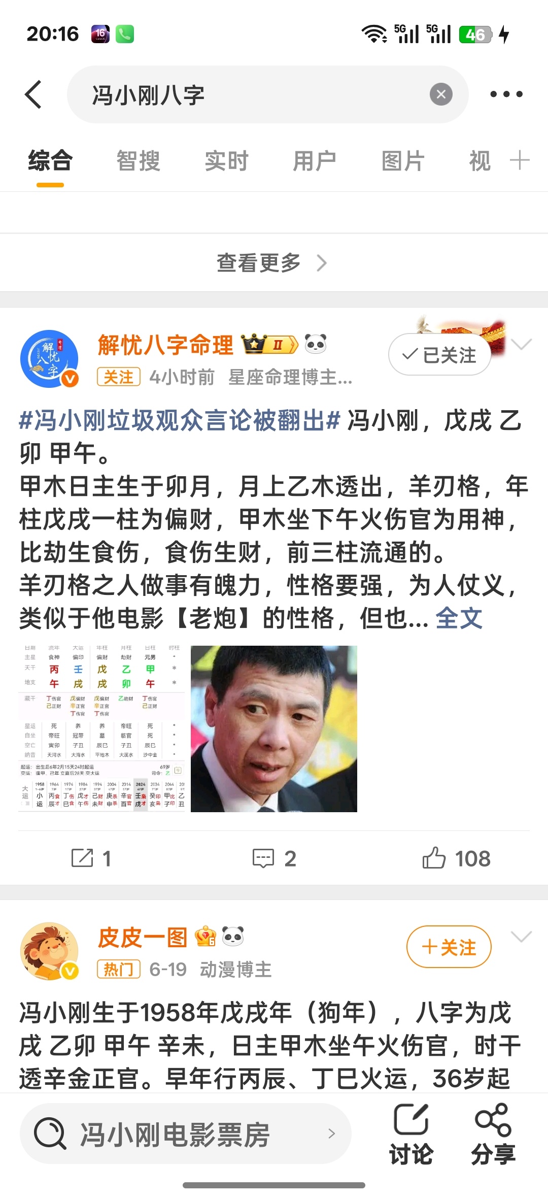 劫财旺，日支伤官我一看标题就猜，估计是劫财旺的劫财克财，带伤官，前三柱没有官杀印