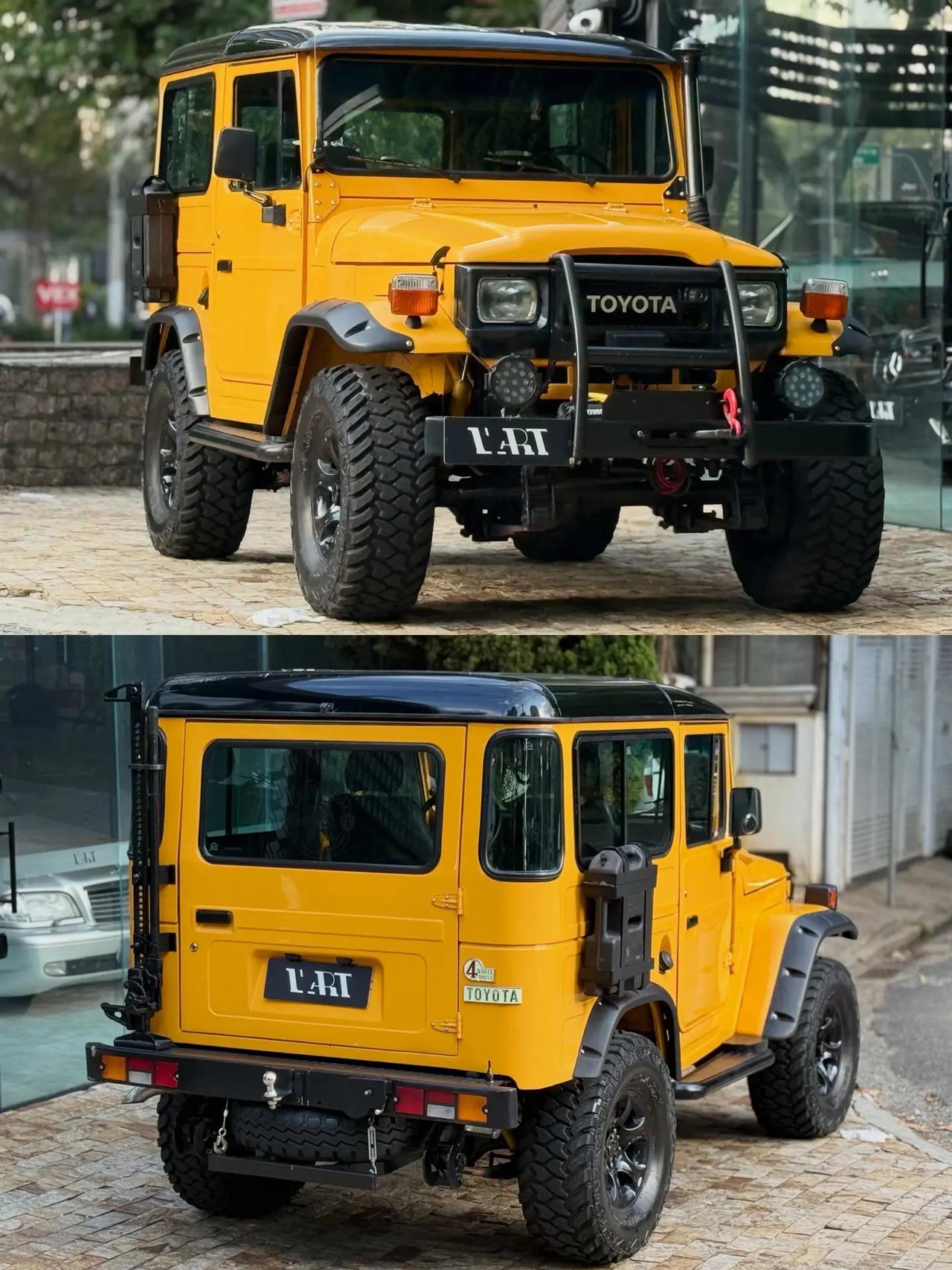 1991款丰田Bandeirante.如果说今天的兰德酷路泽代表着丰田越野车的现