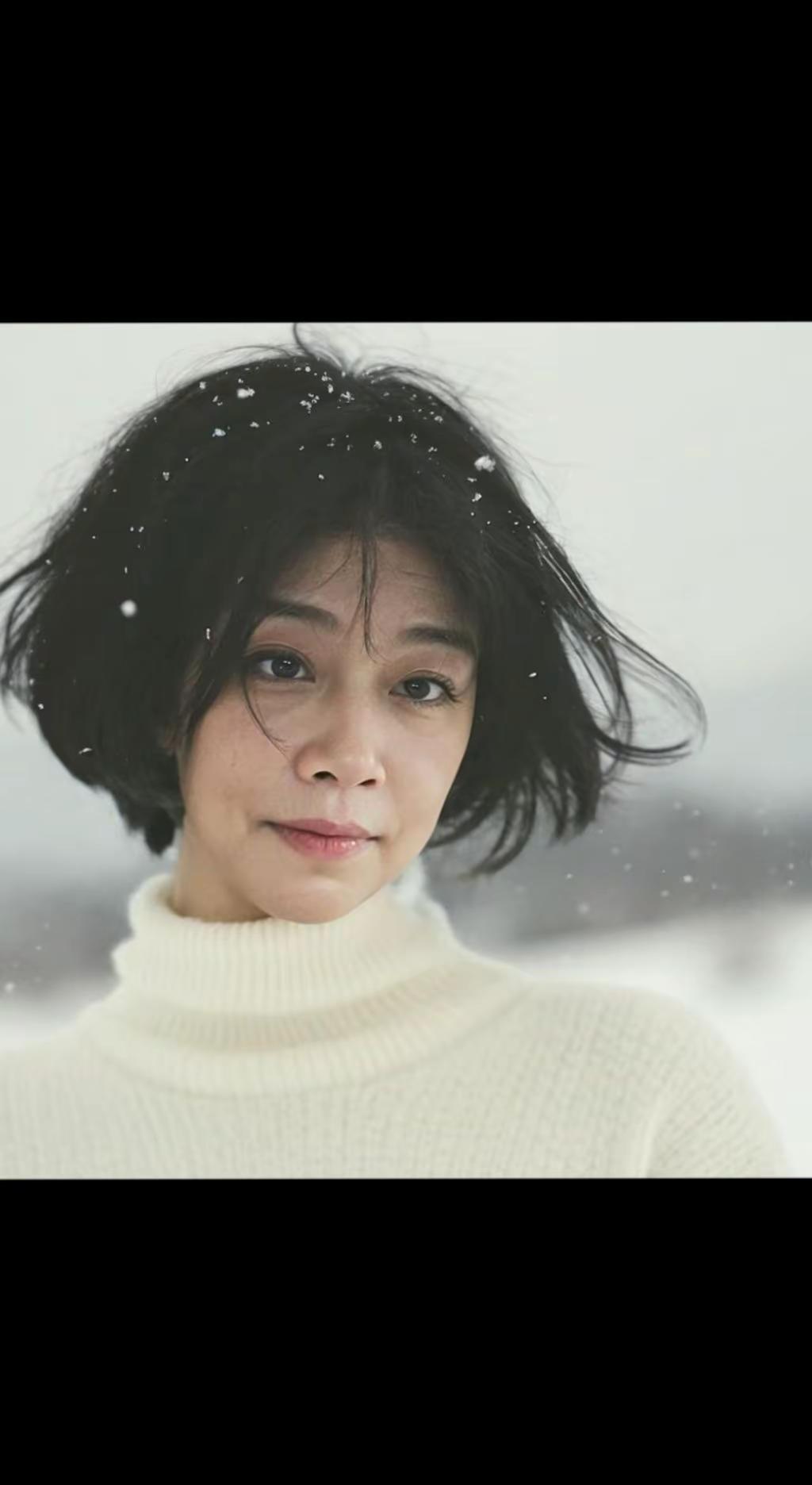 今日分享。AI雪境冷颜写真ai创作 其实，这个世界上什么都不是我们的，在人间我们