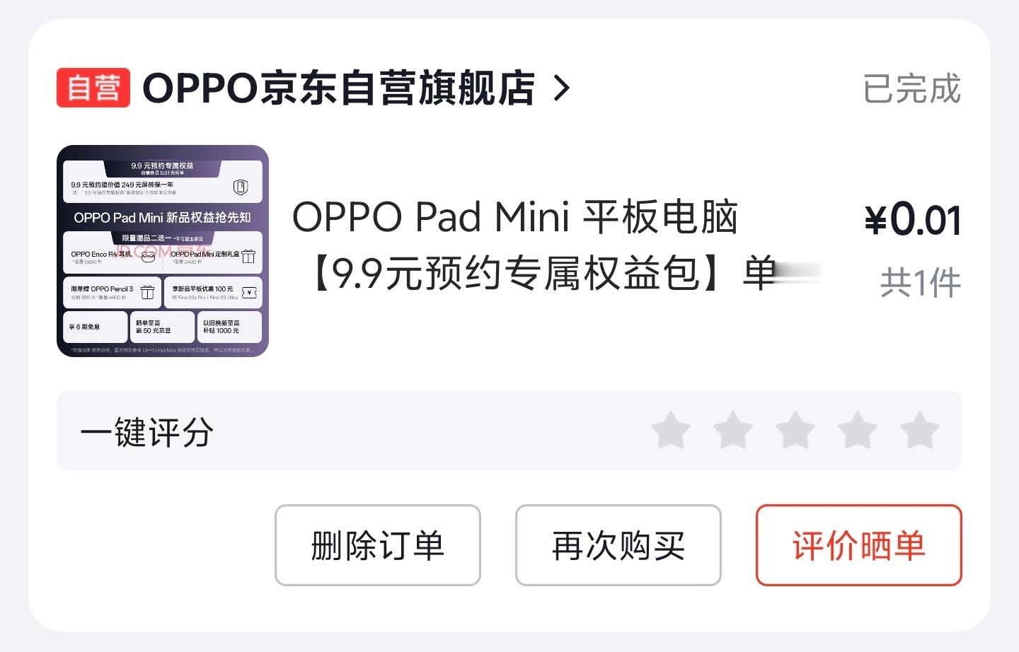 大尺寸平板玩挺多，买个小平板再玩玩～OPPO Pad mini先约为敬～