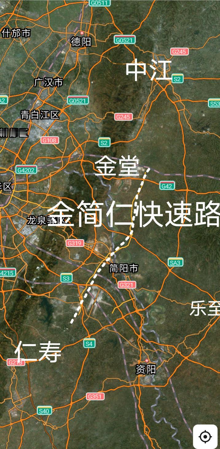 好消息，成都金堂途经简阳至仁寿的金简仁快速路全长963米的沱江特大桥已于今天(6