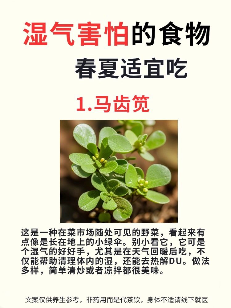 湿气在春夏季节，很害怕这7种食物