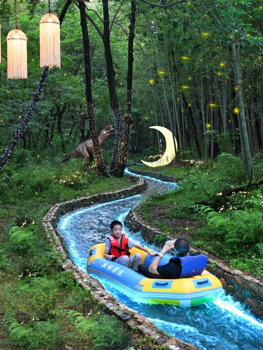 江浙沪🌲最适合低龄小朋友的森林漂流出现了