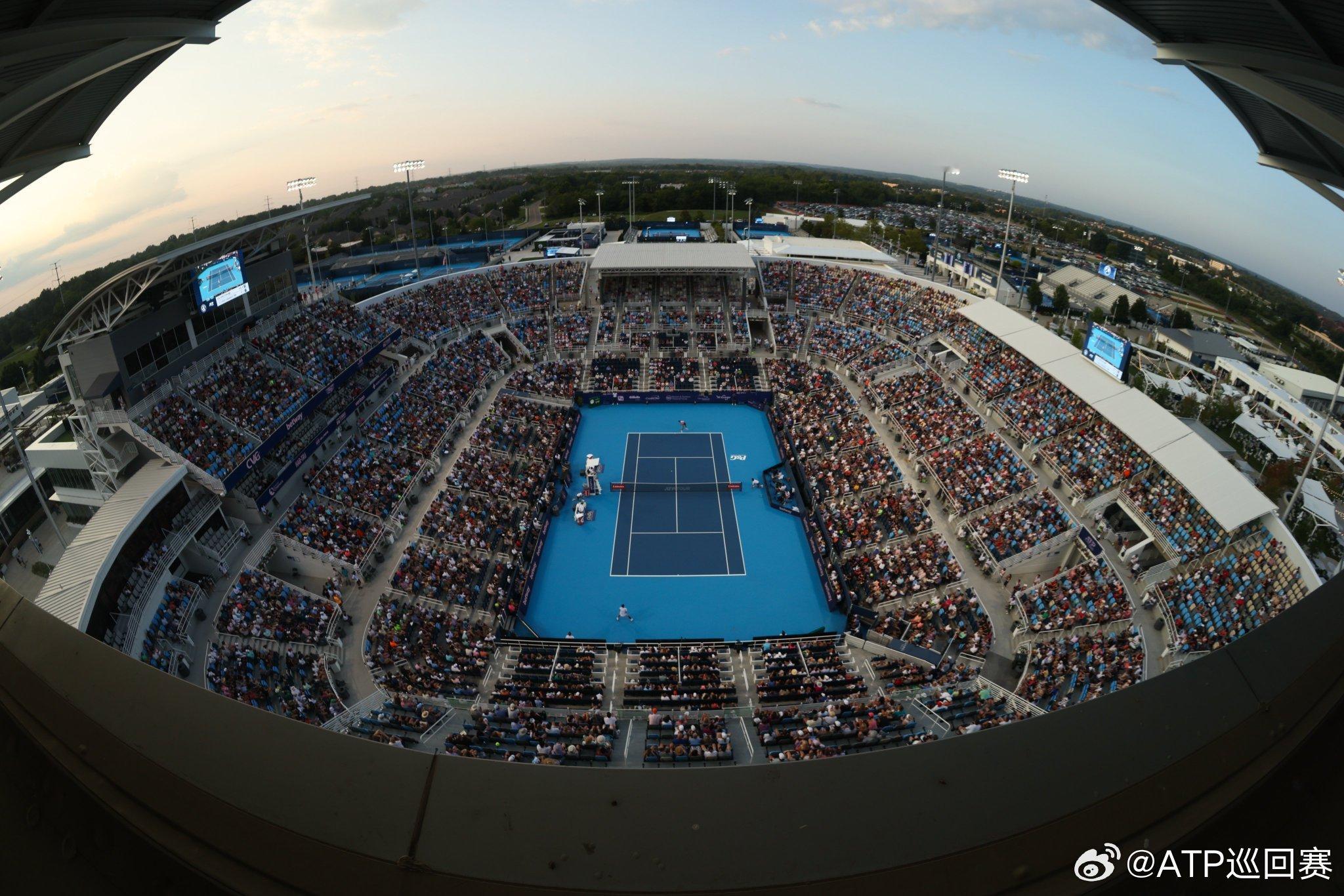 ATP1000 辛辛那提大师赛第九比赛日，下半区1/4决赛开打，以下赛程均为北京