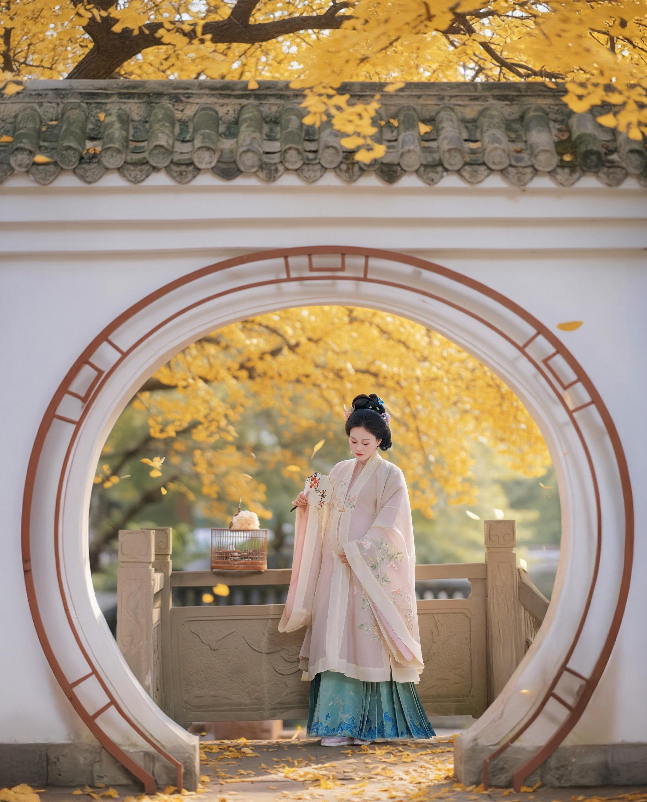 重庆实在没有秋天，就自己P吧～谁让重庆是一个十月份都要穿短袖的城市呢…