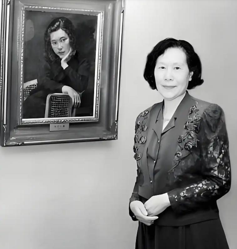 1953年，徐悲鸿猝然离世。几年后，他的妻子廖静文改嫁还生了一个儿子，可是对外她