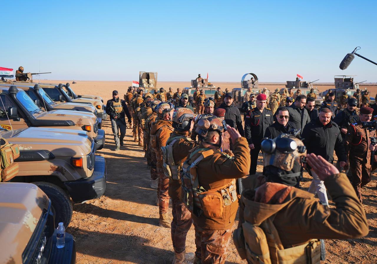 1月21日，伊拉克总理苏达尼在视察安巴尔省和尼尼微省边境部队时，公开要求武装部队