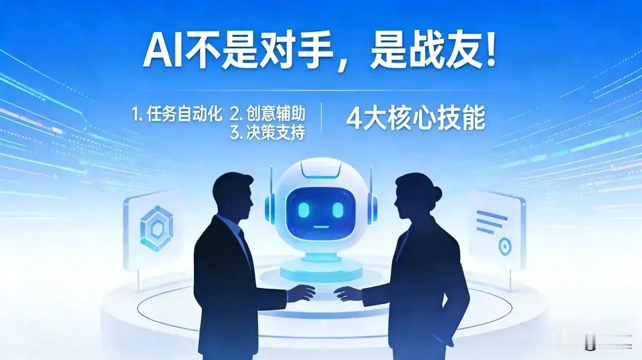 有人说，看待AI不必纠结它是工具还是伙伴，其实这二者身份并冲突，最终核心作用是赋