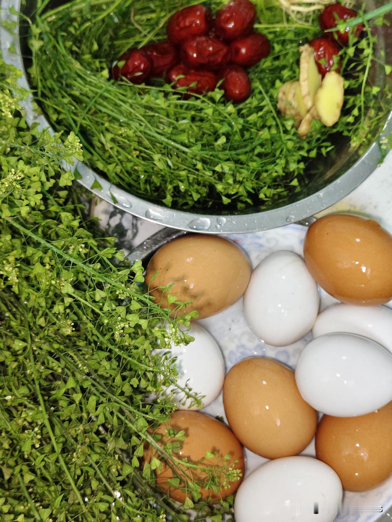 “三月三荠菜赛仙丹”
一年又一年
年复一年
吃了一年又一年
去年吃了今年吃
好像