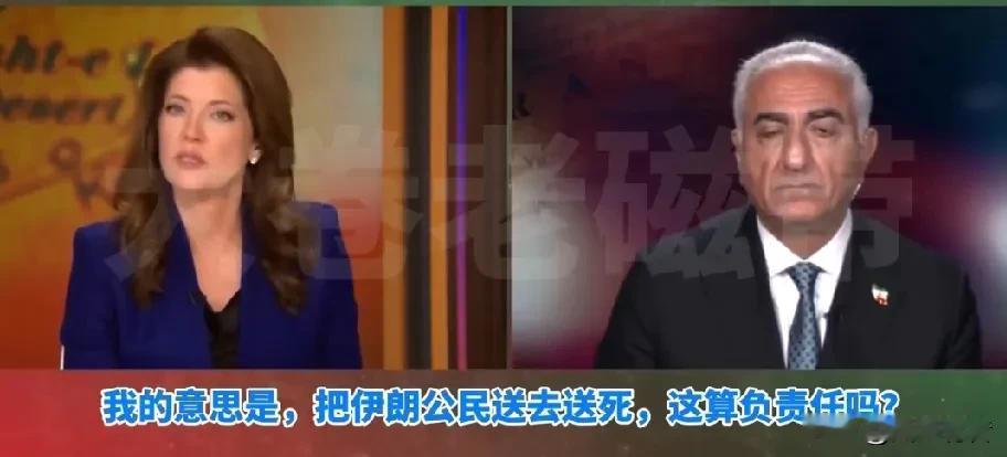 伊朗末代王储巴列维将责任全都推卸给伊朗民众：他们愿意去死，我只是替他们传话而已。