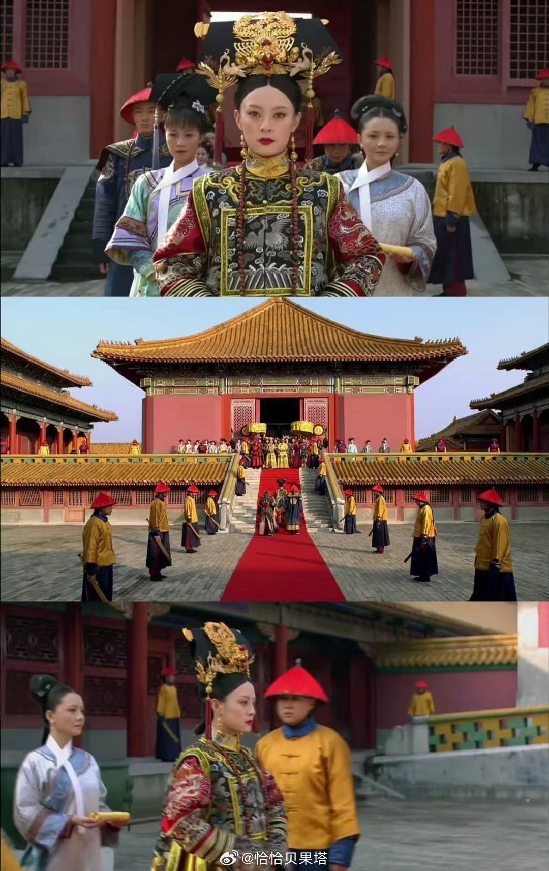 甄嬛传甄嬛熹妃回宫名场面熹妃回宫名场面太经典！褪去从前的柔软天真，她身披荣光重回