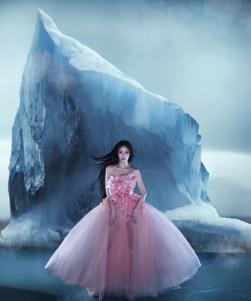 白鹿费加罗五月封高定白鹿三登费加罗封面白鹿费加罗五月封面高定！！！ 