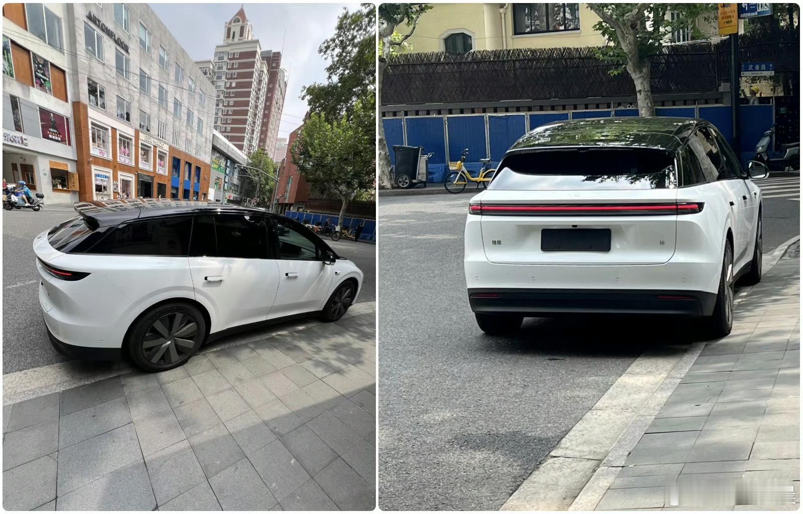 理想i6上街了？说实话还是理想那个路数，直接套娃i8这个外观大家觉得好看吗？大v