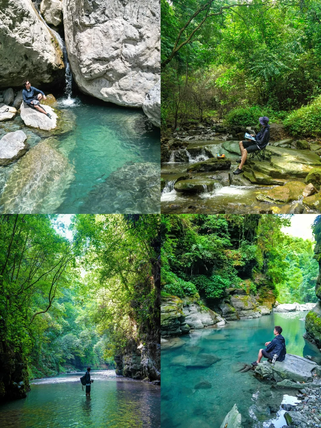 在重庆🌊这八个玩水溯溪地你必须知道❗❗