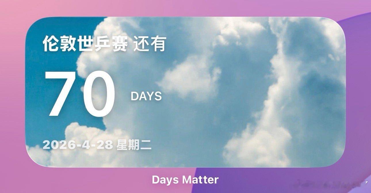 其实今天不仅仅是大年初一今天更需要的是距离伦敦世乒赛还有整整70天这才是我今年上
