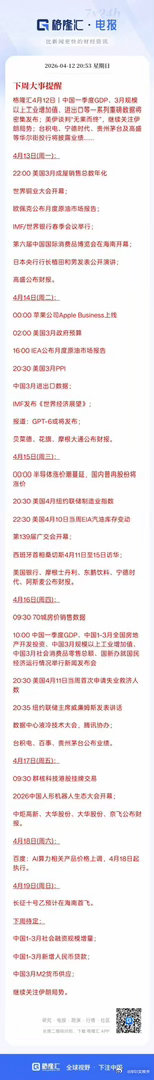 下周大事件今日A股下周一行情展望