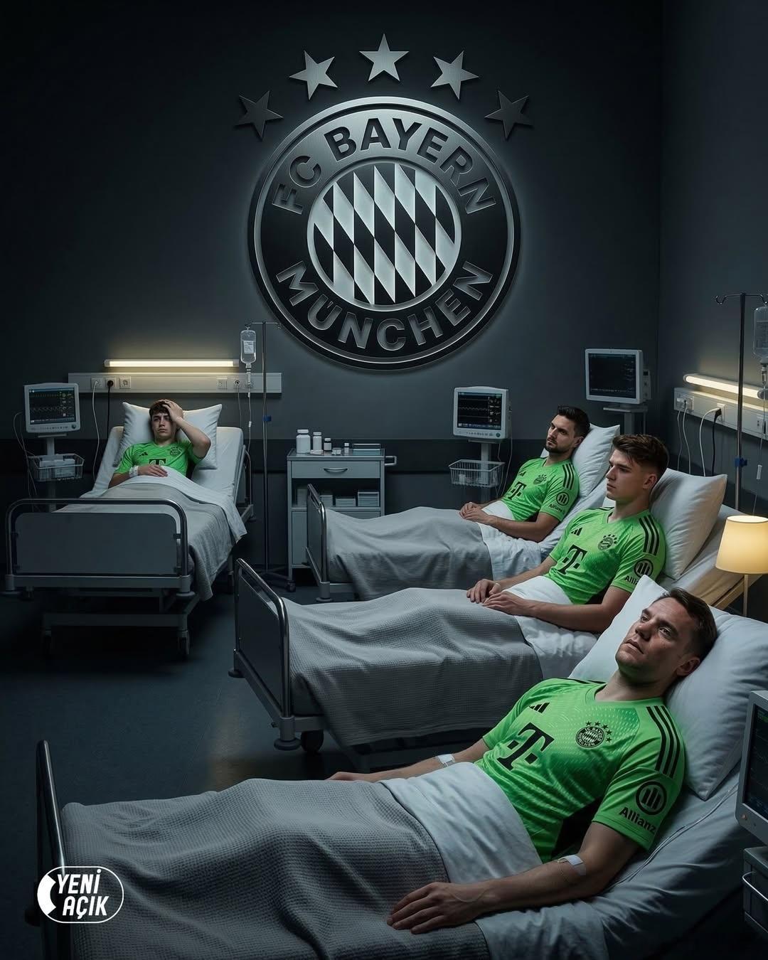 🚨拜仁俱樂部的醫療室