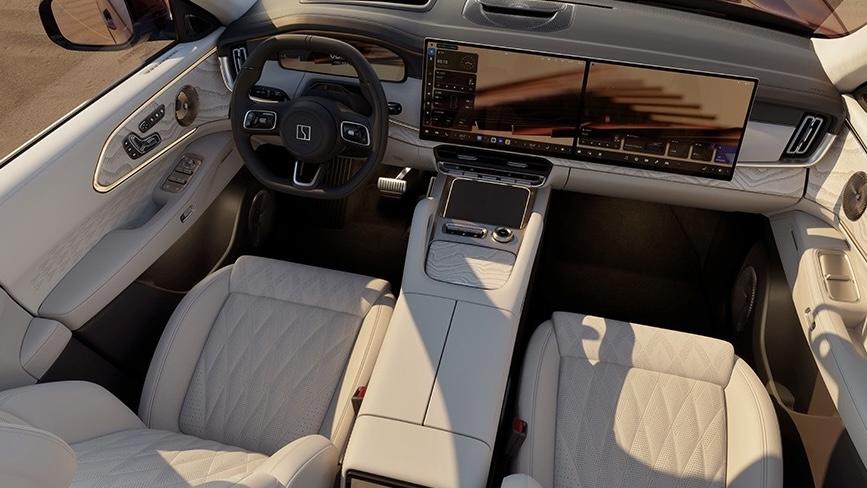 极氪8X内饰官图发布！你给设计打几分？
就在今天，极氪官方正式发布极氪8X的内饰