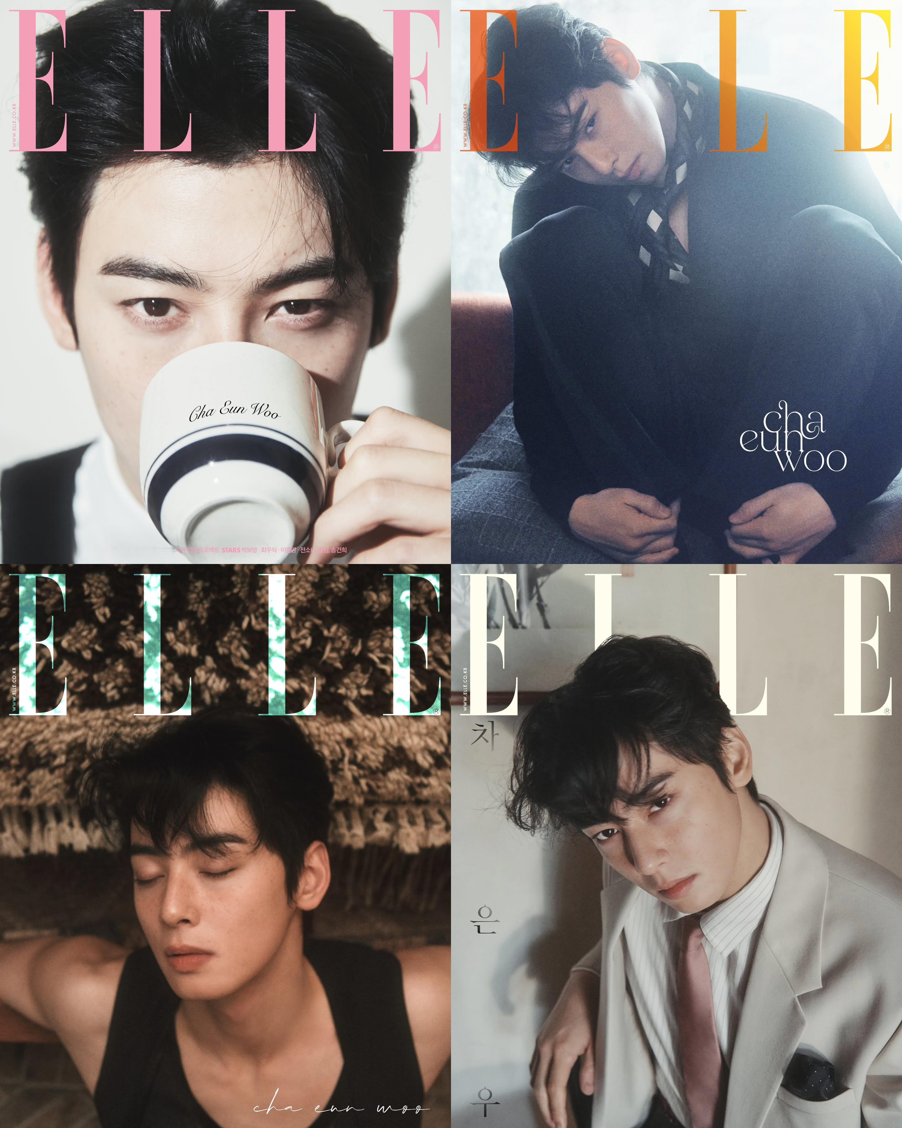 ELLE Korea  February  2025 全套 YSL 新季系列出镜