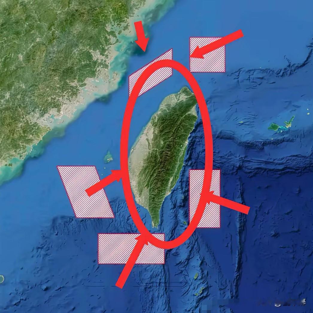 用实力说话！
五大区域，
把台岛封死！
“台独”分子无路可逃！
外部势力无缝可入