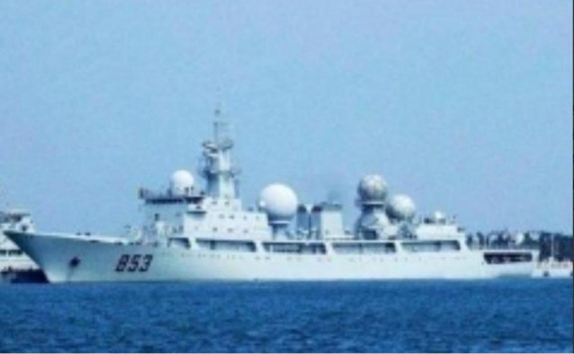 中国815电子侦察船，为何各国不能攻击它，应该说不敢攻击它，这船看上去没啥火力，