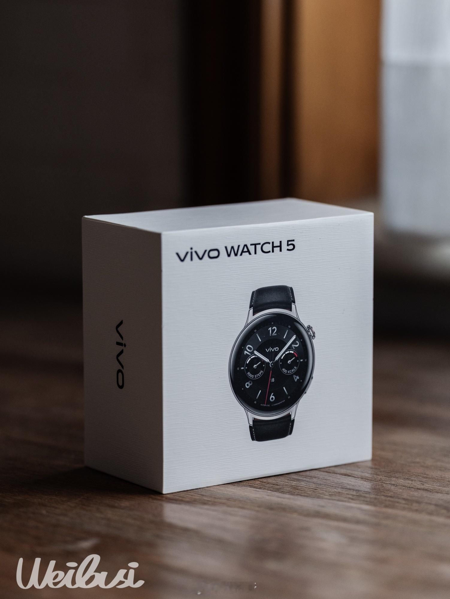 「vivo WATCH 5（辰夜黑）」魏布斯 · 真机瞎开箱实拍​​​据说续航长