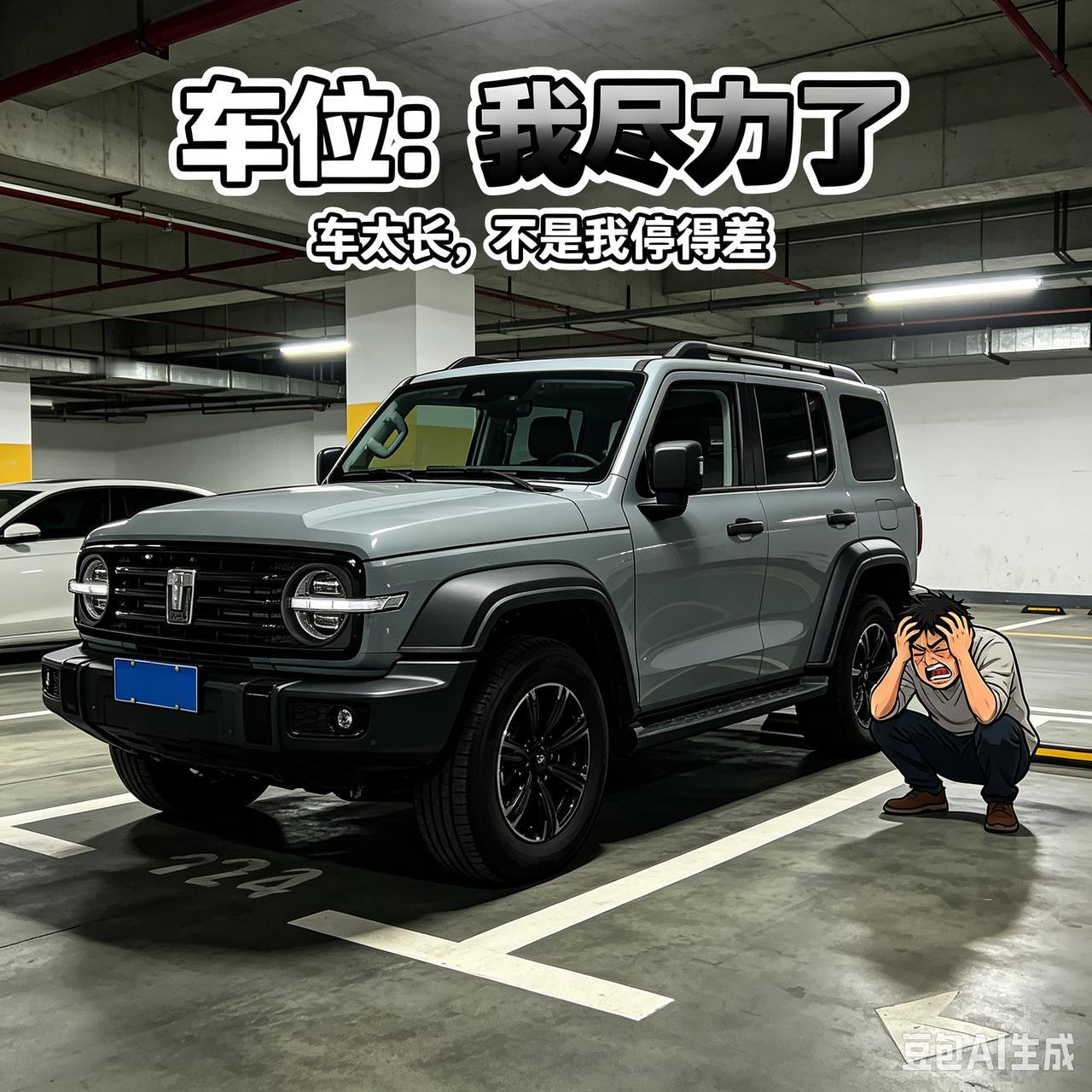 车太大不好停【来自懂车帝车友圈】