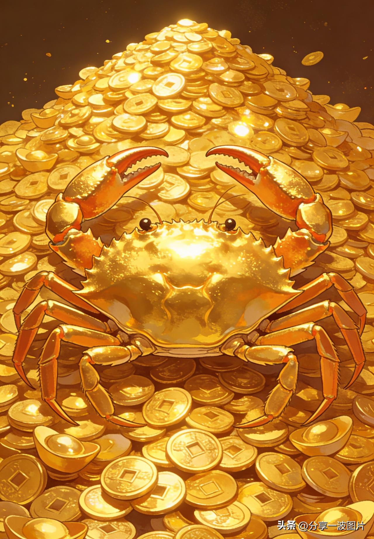 财源广进，富甲一方。