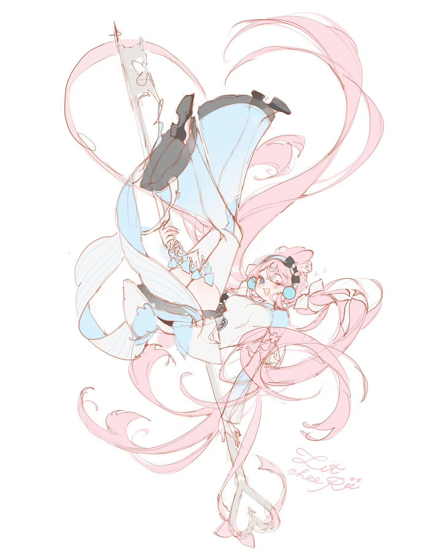 插画师：Peachuu （ins：unnrr）﻿
