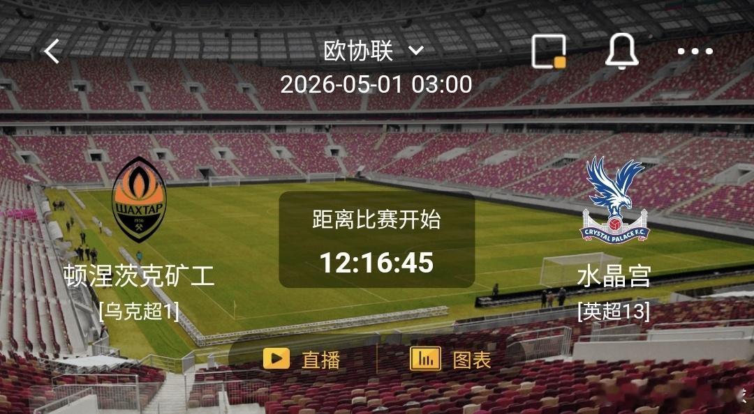 顿涅茨克矿工 vs 水晶宫 一、顿涅茨克矿工 有利情报- 从近6场欧协联比赛来看
