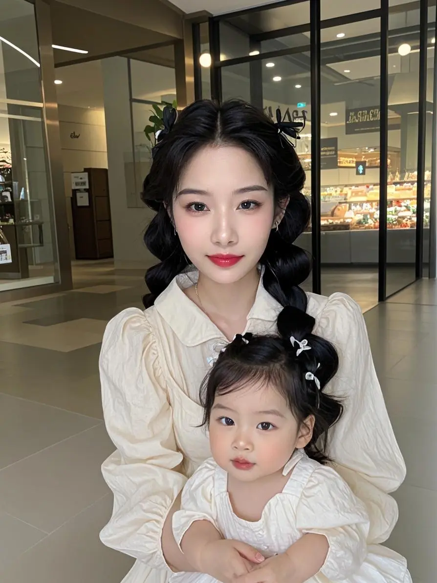 哈哈，送我一个女儿……