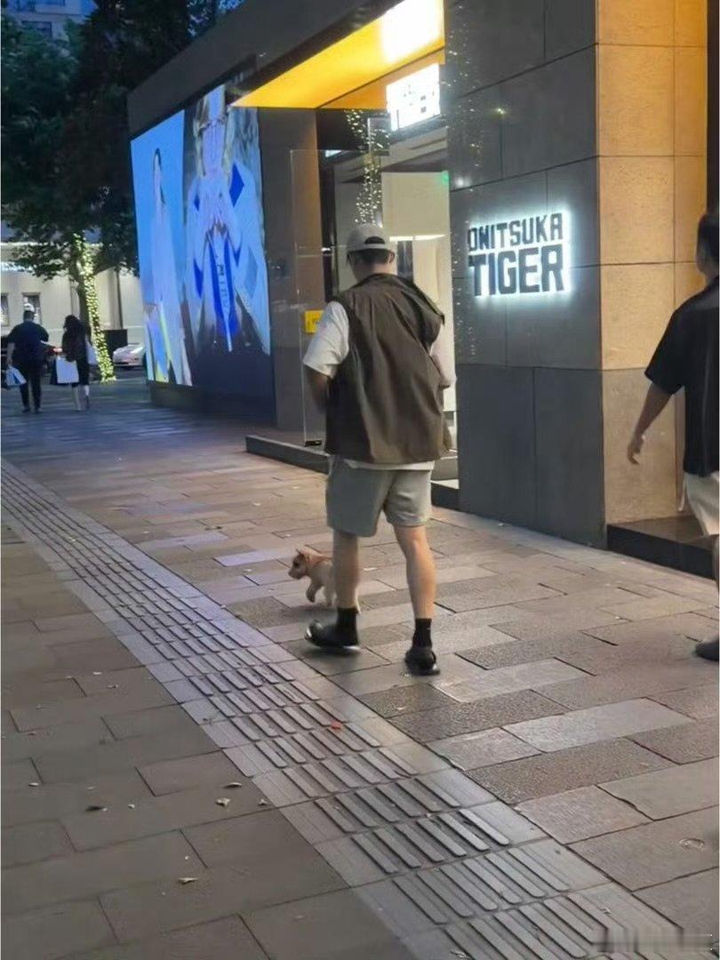 偶遇黄景瑜不是遛狗就是骑车认黄景瑜又多了一个标志卸下工作的黄景瑜日常超简单，闲暇