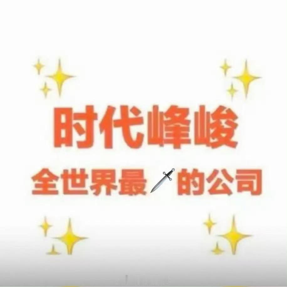 时代峰峻全世界最见的公司。 