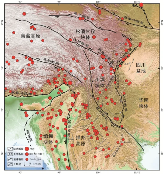 未来50年红河断裂带危险系数挺高的