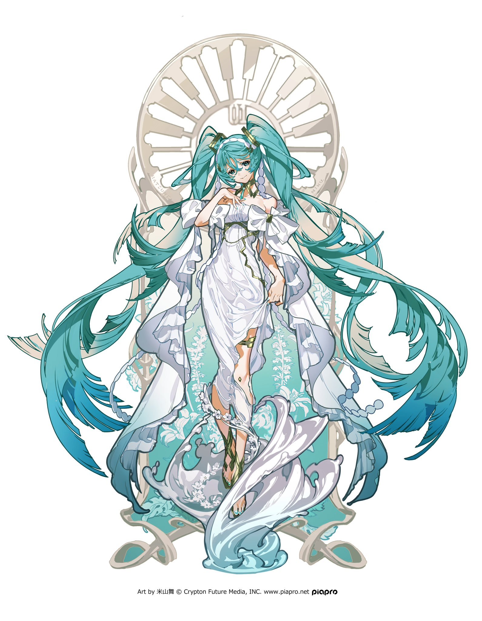 初音未来 × 米山舞插图 GSC新商品 