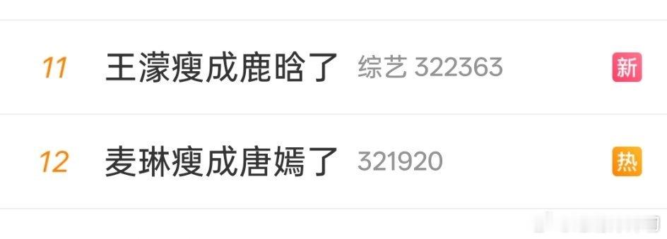 全世界都瘦了………